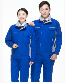 春秋純棉工作服定制 時尚款